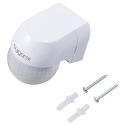 Sygonix SY-6733024 montáž na zeď, povrchová montáž detektor pohybu PIR 360 °, 180 ° relé bílá IP44