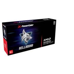 Powercolor grafická karta AMD Radeon RX 9070XT Radeon RX9070XT Hellhound OC 16 GB GDDR6 VRAM PCIe x16 HDMI® 2.1, DisplayPort 2.1