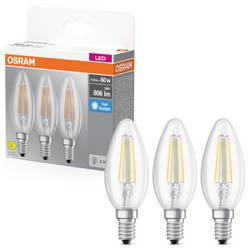 OSRAM HOMELIGHTING 4099854235412 LED Energetická třída (EEK2021) D (A - G) E14 5.9 W denní bílá 3 ks