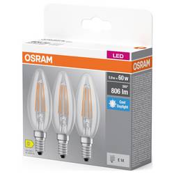 OSRAM HOMELIGHTING 4099854235412 LED Energetická třída (EEK2021) D (A - G) E14 5.9 W denní bílá 3 ks