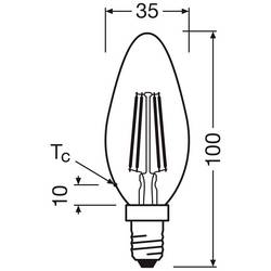 OSRAM HOMELIGHTING 4099854235412 LED Energetická třída (EEK2021) D (A - G) E14 5.9 W denní bílá 3 ks