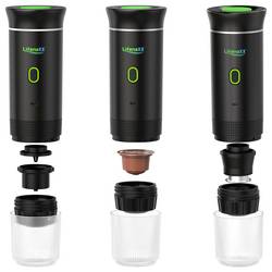 Lifenaxx To Go LX-060 Kávovar černá