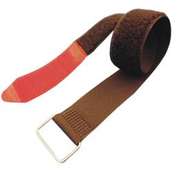 FASTECH® F101-20-350M pásek se suchým zipem, s páskem, háčková a flaušová část, (d x š) 350 mm x 20 mm, černá, červená, 1 ks
