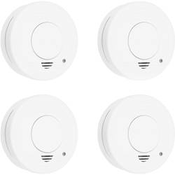 Smartwares detektor kouře sada 4 ks na baterii (Ø x v) 100 mm x 35 mm