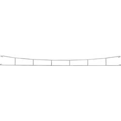 Märklin 70253 H0 trolejový drát C-kolej H0 Märklin (s uložením) 5 ks