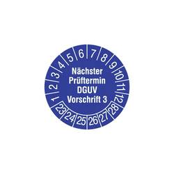 HT Instruments 2002260 Prüfplaketten 15mm etikety s osvědčením o bezpečnosti 1 ks