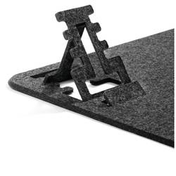 Durable EFFECT 708158 psací podložka antracitově šedá (š x v) 700 mm x 330 mm