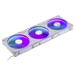 Phanteks D30 PWM Reverse Airflow D-RGB PC větrák s krytem bílá (š x v x h) 140 x 30 x 140 mm včetně LED osvětlení