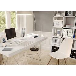 Leitz WOW Duo 53621001 stojací pořadač na dokumenty DIN A4, DIN C4 bílá, šedá polystyren 1 ks