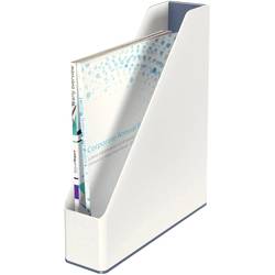 Leitz WOW Duo 53621001 stojací pořadač na dokumenty DIN A4, DIN C4 bílá, šedá polystyren 1 ks