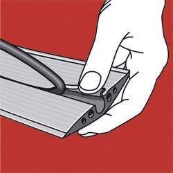 Serpa kabelový můstek 5.01022.7043 TPE tmavě šedá Kanálů: 3 1500 mm Množství: 1 ks