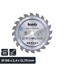 kwb 584157 tvrdokovový pilový kotouč 156 x 12.75 mm 1 ks