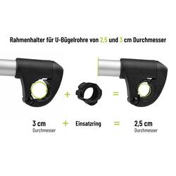 Eufab držák rámu kola 11631