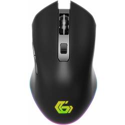 Gembird MUSGW-6BL-02 optická herní myš, přenos Bluetooth®, 1600 dpi, 2400 dpi, 3200 dpi, černá