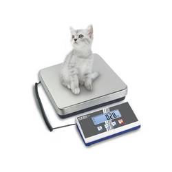 Kern EOB 60K20 plošinová váha EOB 60K20 Max. váživost 60 kg Rozlišení 20 g přes napájecí zdroj do zásuvky stříbrná