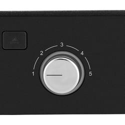 WMF 0415170011 elektrický gril stolní gril manuálně nastavitelná teplota černá, stříbrná