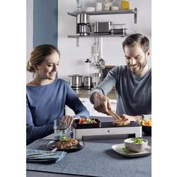 WMF 0415170011 elektrický gril stolní gril manuálně nastavitelná teplota černá, stříbrná