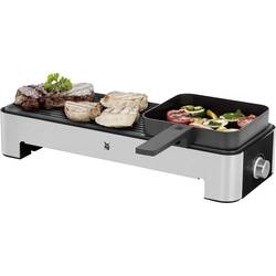 WMF 0415170011 elektrický gril stolní gril manuálně nastavitelná teplota černá, stříbrná
