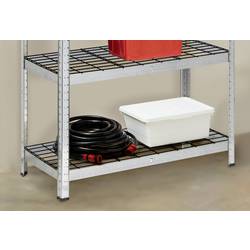 TOOLCRAFT TO-10187136 podlahový rošt , (š x h) 900 mm x 400 mm, kov, černá