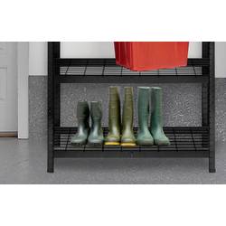 TOOLCRAFT TO-10187136 podlahový rošt , (š x h) 900 mm x 400 mm, kov, černá