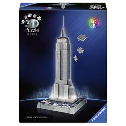 Ravensburger 3D Puzzle Iconics: Emmpire State Building s LED 12008026 1 ks