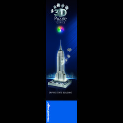 Ravensburger 3D Puzzle Iconics: Emmpire State Building s LED 12008026 1 ks