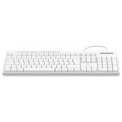Hama CK-200 USB klávesnice německá, QWERTZ bílá tlačítka multimédií