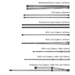 Asus TUF Gaming 1200W Gold síťový adaptér / napájení 1200 W ATX 80 PLUS® Gold