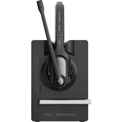 EPOS Headset otevřená (On Ear) DECT stereo černá Potlačení hluku Vypnutí zvuku mikrofonu telefon