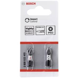Bosch Accessories Impact Control 2608522403 sada bitů, 2 kusy, křížový PH, 1/4 (6,3 mm)