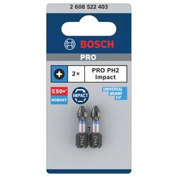 Bosch Accessories Impact Control 2608522403 sada bitů, 2 kusy, křížový PH, 1/4 (6,3 mm)
