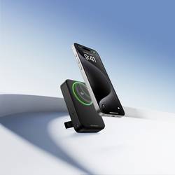 ECOFLOW Rapid 10000 powerbanka Li-Ion, 10000 mAh, MagSafe, Bezdrátové nabíjení Qi, USB-C®, Bezdrátové nabíjení, černá