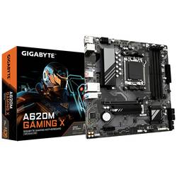 Gigabyte A620M GAMING X Základní deska Socket (PC) AMD AM5 Tvarový faktor Micro-ATX Čipová sada základní desky AMD® A620