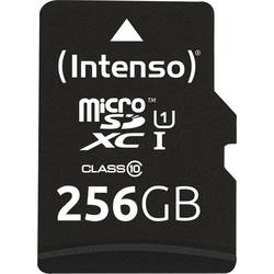 Intenso Premium paměťová karta microSDXC 256 GB Class 10, UHS-I vč. SD adaptéru