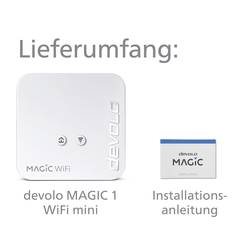Devolo Magic 1 WiFi mini Rozšiřující adaptér pro Powerline Wi-Fi 8559 EU Powerline, Wi-Fi 1200 MBit/s