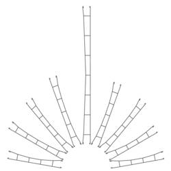 Viessmann Modelltechnik 4134 H0 trolejový drát profi kolej H0 Fleischmann , H0 RocoLine (bez uložení) 140.0 mm 5 ks