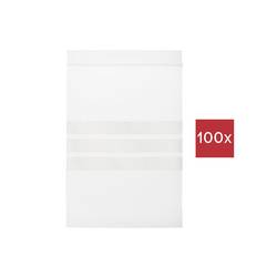 TRU COMPONENTS uzavíratelný sáček s popisnými štítky (d x š) 150 mm x 100 mm transparentní polyetylén 100 ks