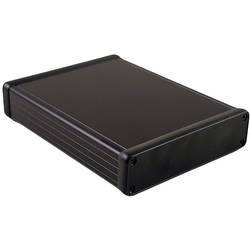 Hammond Electronics 1455U2202BK univerzální pouzdro 220 x 191 x 66 hliník extrudovaný černá (eloxovaná) 1 ks