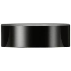 TRU COMPONENTS TC-11696516 otočný knoflík s označením černá (Ø x v) 40 mm x 13 mm hliník, plast 1 ks