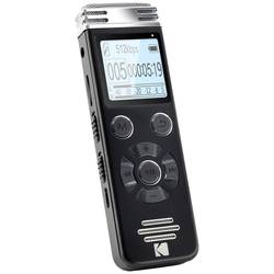 Kodak VRC450 digitální diktafon Maximální čas nahrávání 581 h černá, stříbrná
