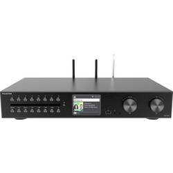 Telestar TOP 550 Schwarz tuner černá internetové rádio, Bluetooth®, CD přehrávač, DAB+, USB