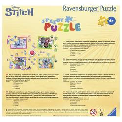 Ravensburger Dětpuzzle 4x35 díly - Disney stich 12004178 1 ks