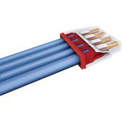 krabicová svorka Tuhost (příčný řez): 0.5-2.5 mm² Pólů: 8 WAGO 2273 50 ks transparentní, světle šedá