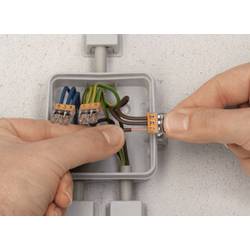 krabicová svorka Tuhost (příčný řez): 0.5-2.5 mm² Pólů: 8 WAGO 2273 50 ks transparentní, světle šedá