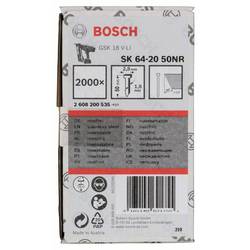 Bosch Accessories 2608200535 kolík se zápustnou hlavou SK64 Vnější délka 50 mm 2000 ks