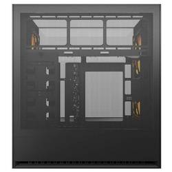 Cougar CGR-2WA3B-RGB midi tower PC skříň černá 2 předinstalované ventilátory, boční okno, integrované osvětlení