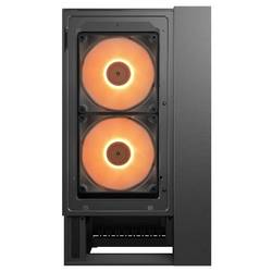 Cougar CGR-2WA3B-RGB midi tower PC skříň černá 2 předinstalované ventilátory, boční okno, integrované osvětlení