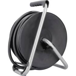 AS Schwabe 10155 kabelový buben 25.00 m černá CEE zástrčka 16 A 5pólová