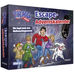 FRANZIS TKKGjunior Escape společenské hry adventní kalendář Věkové kategorie od 8 let