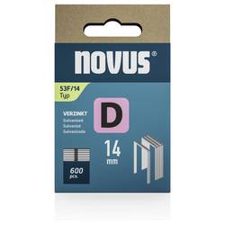 Novus Tools 042-0792 svorky z plochého drátu Typ 53F 600 ks Rozměry (d x š) 14 mm x 11.3 mm